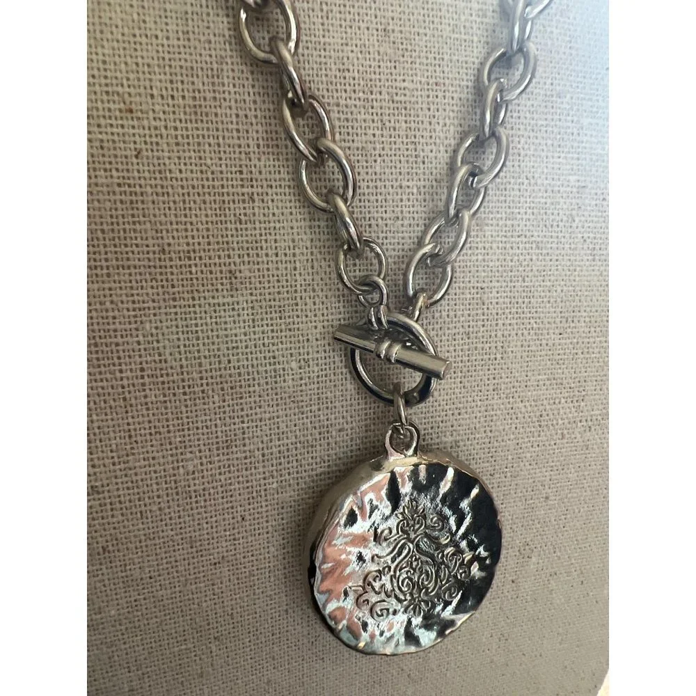 Greek Bubble Charm Chain Necklace from Occasionally Made — 18”